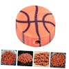 Operitacx 1 Satz Basketball-perlenmaterial Gemüseausstecher Basketack Schmuckbasteln Basketballperlen Tonperlen-armband-set Perlenkette