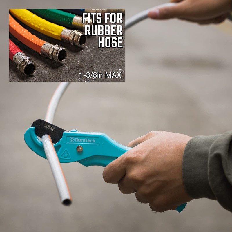 DURATECH PEX Pipe Cutter, Tubing Cutter for 1/8"-1" PEX and