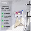 S.B.Weston Shower Caddy - Rust Proof, No-Drilling, No Suction Cups