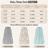 Unnivoll Baby Sleep Sack 6-12 Months 3 Pack 100% Cotton