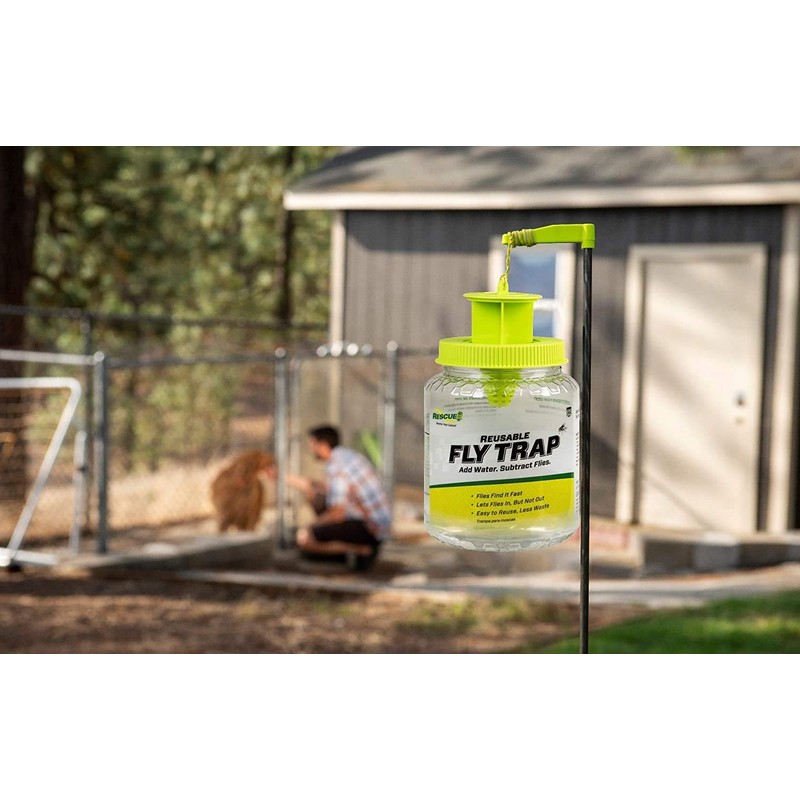 RESCUE! Outdoor Non-Toxic Reusable Fly Trap Attractant Refill