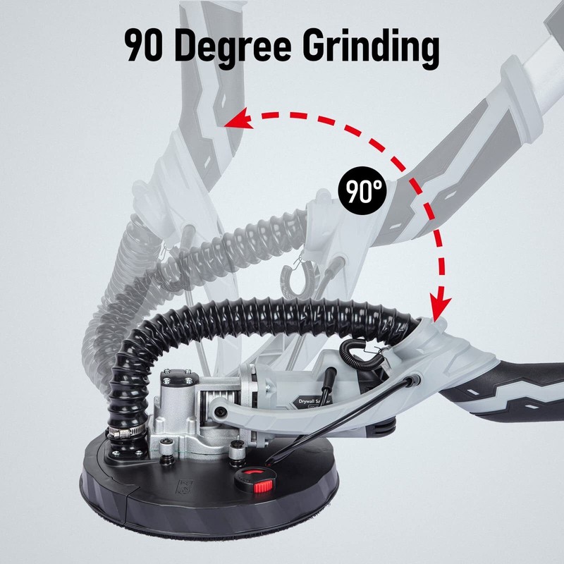 Garvee Electric Drywall Sander 800-1700RPM Variable Speed 800W Motor Sander