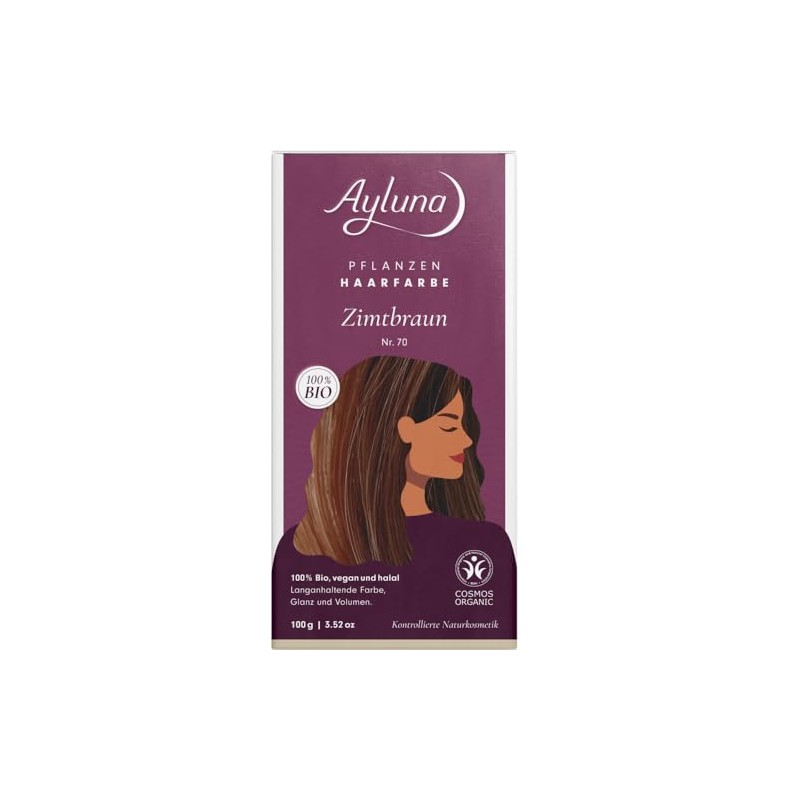 Plant Hair Colour Cinnamon Brown 2 x 100 g
