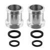 2 pcs Faucet Adapter Kit, Copper M22 to M24 Male
