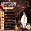 C7 LED E12 Candelabra Bulb Small Edison Candle Night Light
