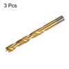 sourcing map 3pcs Brad Point Drill Bit 12.5mm(31/64") Dia Straight