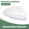 ATUOTPO Front Right Side Door Rearview Mirror Cover Caps Compatible