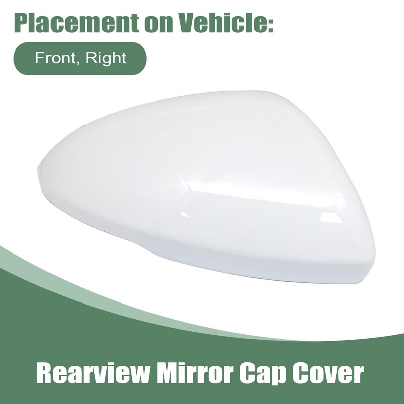 ATUOTPO Front Right Side Door Rearview Mirror Cover Caps Compatible