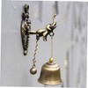 Levemolo Elephant Door Bell Metal Wind Chime Bells Retro Ornament