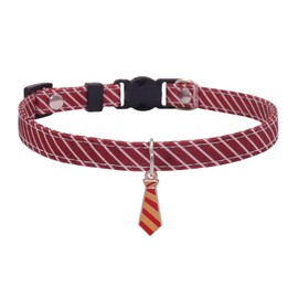 WDPAWS Pet Collar, Cat Collar, No Bell Safety Buckle, British Style, Cat Collar, Cute, Cat Collar, Safety Buckle, Cat Collar, Safe, Stylish, Ultra Lightweight, Adjustable (Red, S)