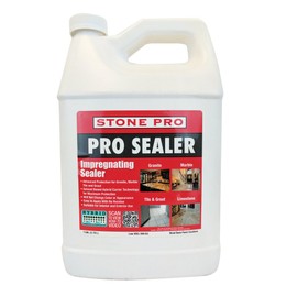 Stone Pro Pro Sealer - Impregnating Sealer for Granite, Marble, Tile and Grout - 1 Gallon