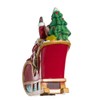 Kurt Adler 10-Light Santa Sleigh and Reindeer Light Set