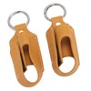 2pcs Inhaler Carrying Holder Clasp Closure Safety Carabiner Clip Portable
