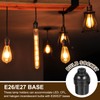 MECCANIXITY E26 E27 Light Socket, 16pcs 250V 660W 3A Lamp