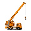 Big Daddy Trucks-Large Sized Friction Powered King Crane which extends