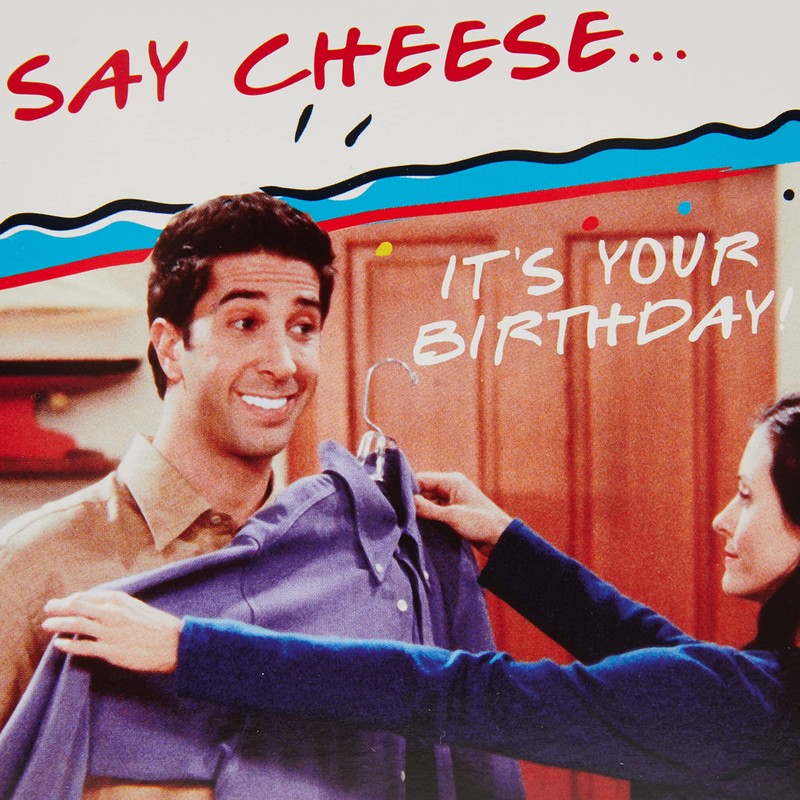 Danilo Promotions,Multi,FD017 Friends Television Series Birthday Card - say Cheese