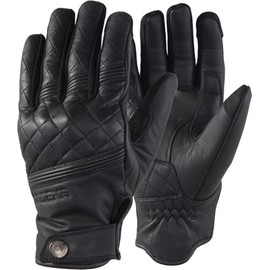 Modeka Celino Motorcycle Gloves, Black, 8 | Leder