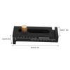 Black Aluminum Brass Marking Gauge Depth Measuring Ruler Woodworking Line
