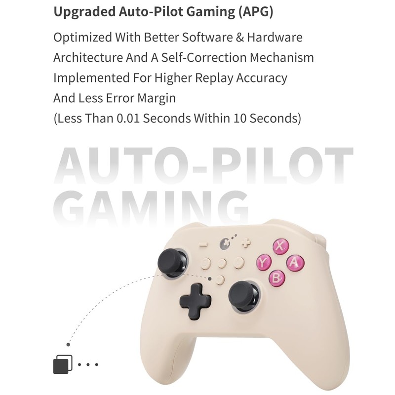 GuliKit KK3 PRO Controller Wireless Controller, Retro PC/Switch/Android/IOS Compatible Hall