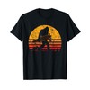 Longboard Bigfoot Skateboard & Sasquatch Fans Boys T-Shirt