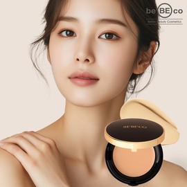 Bebeco Natural Skin Cover Foundation (Main Product 12g + Refill 12g + 2 Puffs) / Perfect Coverage Cushion for Freckles, Blemishes, and Pores, Long-lasting, Flawless, High-Adhesion Base - NO.21_Light Beige / 베베코 네추럴 스킨커버 파운데이션 (본품12g+리필12g+퍼프2개) / 기미잡티모공 