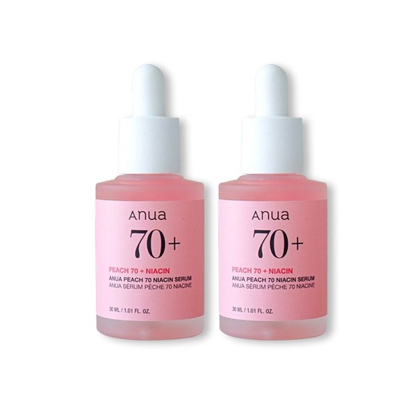 Anua Peach 70 Niacinamide Serum 30ml+30ml Special Set / 아누아