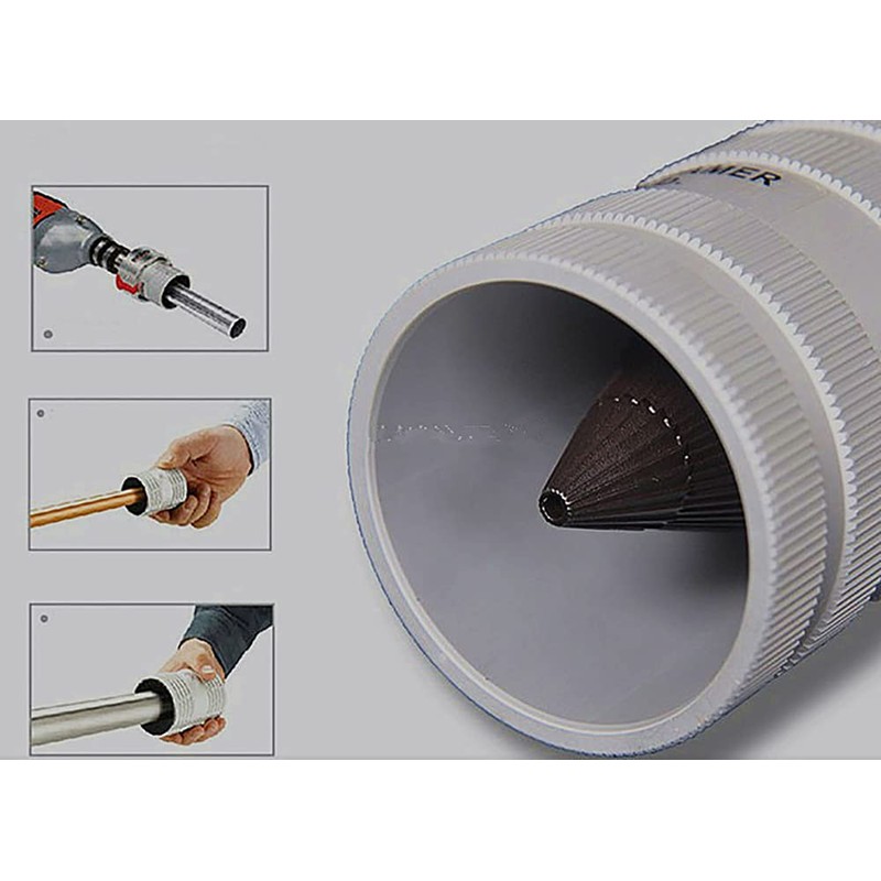 Electric Reamer, 6MM-35MM Copper Tube Chamfer Trimming Knife Metal Pipes