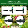 Yeedoox Drip Irrigation Drippers 360 Degree Micro Sprinklers Pressure Compensating