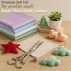 Lavender Soft Felt Fabric Sheet 36" x 36", 1.6mm Thick,
