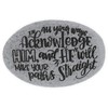 Angelstar Proverb Pocket Stone-Acknowledge Him, Multicolored