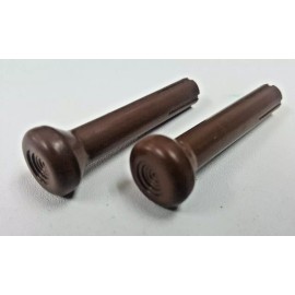 cal 1970-81 Camaro Firebird Door Panel Lock Pull Knobs, Brown Pair 70-81
