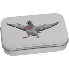 95mm 'Pigeon with Attitude' Metal Hinged Tin/Storage Box (TT00247053)