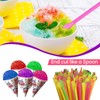 Concession Essentials 200 Count 6oz Snow Cone Cups with 200