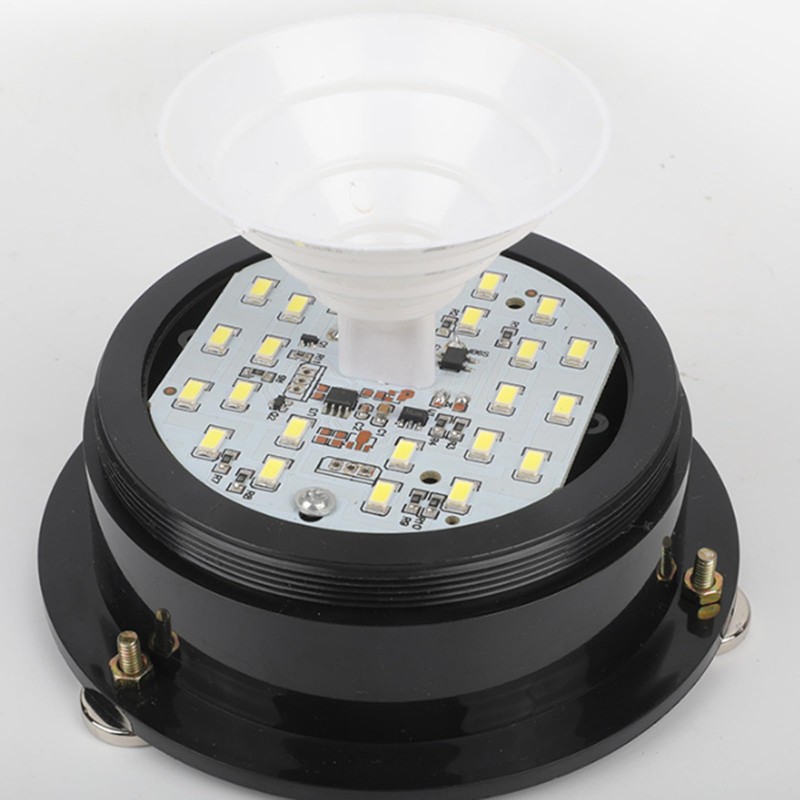 Boxonly Warning Light Blue LED Emergency Safety Flashing Warning Lamp