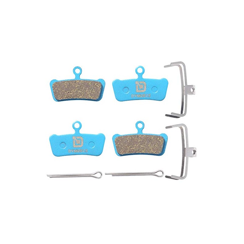 Dymoece 2 Pairs Multi-Metallic Bicycle Disc Brake Pads for Sram