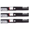 For 60" Exmark 3Pk 96-749 Gator Blades For 60” Exmark