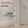 Retractable Baby Gates Extra Wide 200"W x 42"H Upgrade Reinforced