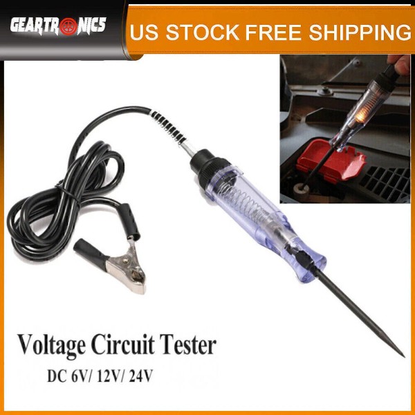 Geartronics 1PC Test Tool Light Car Circuit Tester Probe 12V