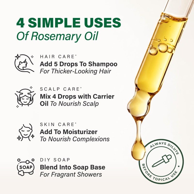 KUKKA essential oils Rosemary Oil for Hair – Huge 4