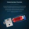 Bimetal Heatbreak Ender 3 Pro Volcano Hot End Printhead Plated