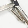 Stainless Steel Snake Grabber Thickened Elongated Collapsible Snake Tongs with