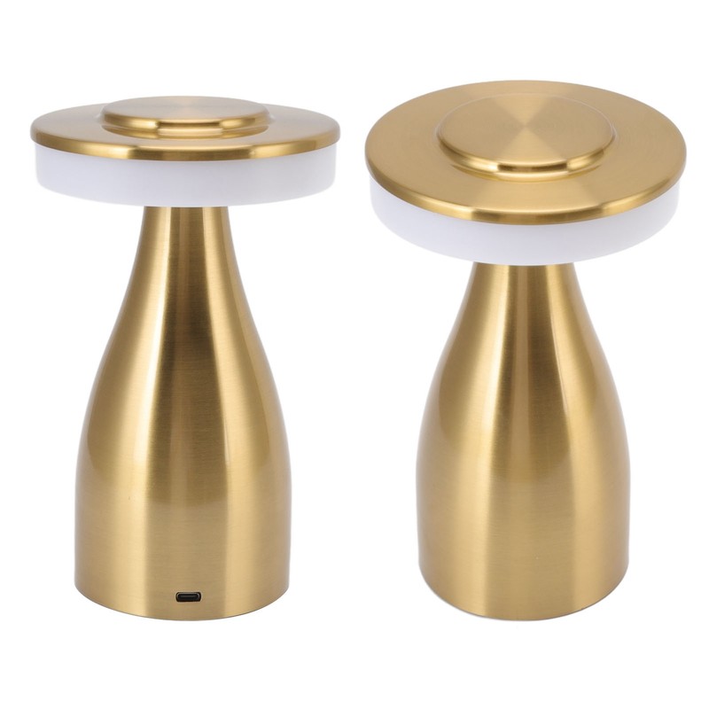 LED Table Lamp Touch Control 3 Mode Dimmable USB Rechargeable