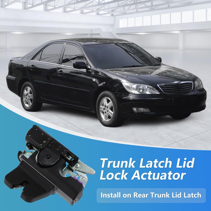 RATCHROLL Tailgate Lock Assembly for Toyota Camry 2002-2006, Car Rear