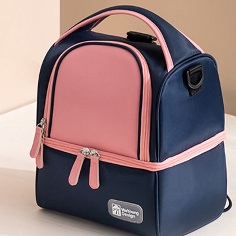 Breastmilk Cooler Backpack Fashion Double Layer Thickening Thermal Insulation Retain