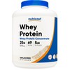 Nutricost Whey Protein Powder, Unflavored, 5 pounds - from Whey