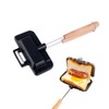 Sandwich Frying Pan, Aluminum Baking Disk Flip Frying Pan Suitable