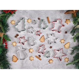 Tala Pastry Cutter, White, Set of 3