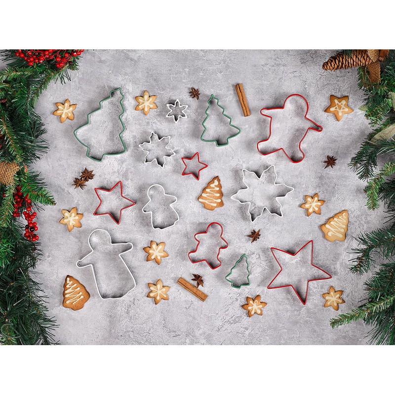 Tala Pastry Cutter, White, Set of 3