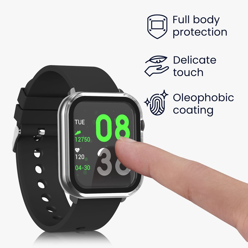 kwmobile Cover Comaptible with Xplora XMOVE Covers - 2X Tempered