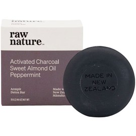 Raw Nature Armpit Detox Charcoal Soap Bar 70g